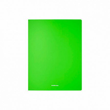 Папка с металлическим скоросшивателем ERICH KRAUSE "Matt Neon", 17 мм, до 150 листов, ассорти 0,6 мм, 50131