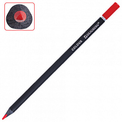 Карандаши цветные чёрное дерево BRAUBERG BLACK WOOD, 120 цветов, мягкий грифель 3 мм, 182046