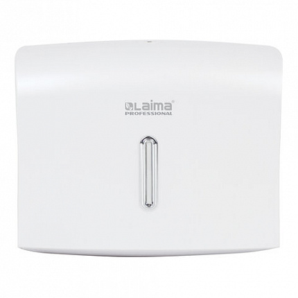 Диспенсер для полотенец LAIMA PROFESSIONAL BASIC (Система H2), Z-сложения, белый, ABS, 605049