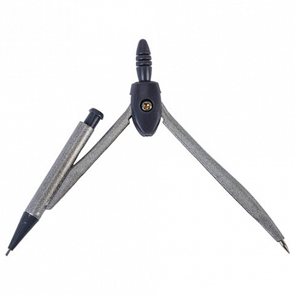 Готовальня ПИФАГОР 8 предметов: циркуль 120 мм, чертежные принадлежности, пластиковый пенал, 210860