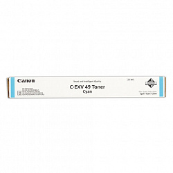 Тонер CANON (C-EXV49C) для Canon IR C3320/C3320i/C3325i/C3330i/C3500, голубой, ресурс 19000 страниц, оригинальный, 8525B002