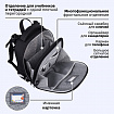 Ранец BRAUBERG SHINY, 2 отделения, с брелоком, "Хаски", СВЕТЯЩИЙСЯ РИСУНОК, 38х28х14 см, 271383