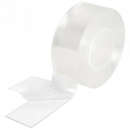 Многоразовая двухсторонняя прозрачная крепежная лента, скотч NANO tape, 5 м x 3 см, толщина 1 мм, WBZ (ВБЗ), 700426