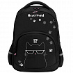 Рюкзак BRAUBERG SOFT, 2 отделения, 3 кармана, "Tough cat", СВЕТЯЩИЙСЯ, 40х31х15 см, 274401