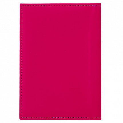 Обложка для паспорта "Passport map", экокожа soft-touch, малиновая, STAFF, 238761