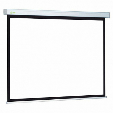 Экран Cactus Wallscreen CS-PSW-180x180, 180x180 см, 1:1, настенно-потолочный, белый
