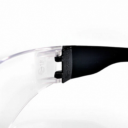 Очки защитные открытые ЕЛАНПЛАСТ "Классик Тим", прозрачные, ударопрочный поликарбонат, ОЧК201