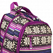 Рюкзак BRAUBERG CANVAS универсальный, 2 отделения, "Фиолетовые узоры", канвас, 47х32х14 см, 227069