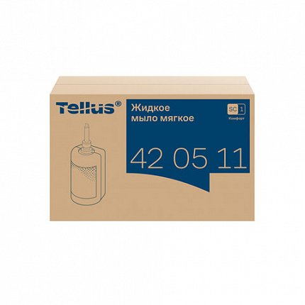Картридж с жидким мылом одноразовый Tellus/TORK (Система S1) Advanced, 1 л, мягкое, 420511