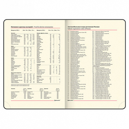 Ежедневник недатированный А5 (138х213 мм) BRAUBERG "Stylish", кожзам, гибкий, 160 л., красный, 111865