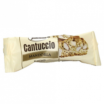 Печенье в индивидуальной упаковке FALCONE "Cantucci" с миндалем, 125 штук по 8 г, 1 кг, ИТАЛИЯ, MC-00014394