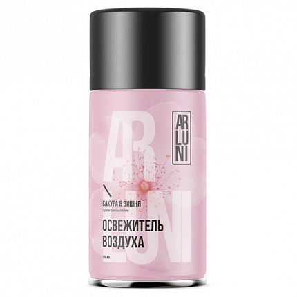 Сменный баллон 250мл ARLUNI "Сакура и вишня", для автомат. освежителей, универсальный