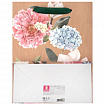 Пакет подарочный (1 штука) 18х10х23 см (M), "Flowers", ассорти, глиттер, c тишью, ЗОЛОТАЯ СКАЗКА, 700808