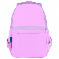 Рюкзак BRAUBERG PASTEL с термонашивками в комплекте, "Not today", сиреневый, 40х29х14 см, 273127