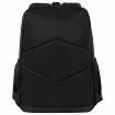 Рюкзак HEIKKI FUSION (ХЕЙКИ) универсальный, 2 отделения, отделение для ноутбука, c КОШЕЛЬКОМ, черный, 44х31х14 см, 273866