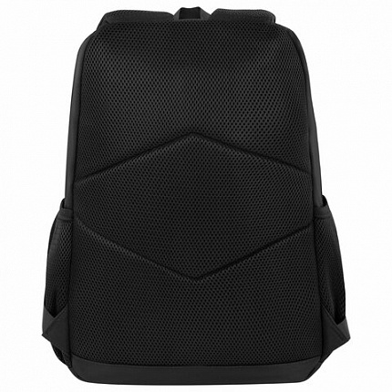 Рюкзак HEIKKI FUSION (ХЕЙКИ) универсальный, 2 отделения, отделение для ноутбука, c КОШЕЛЬКОМ, черный, 44х31х14 см, 273866