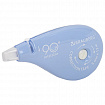 Корректирующая лента BRAUBERG PASTEL 5 мм х 12 м, вращающийся наконечник 90°, механизм перемотки, корпус голубой, блистер, 272488