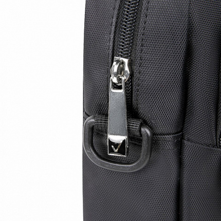 Сумка-портфель BRAUBERG "Protect" с отделением для ноутбука 15,6", 2 отделения, черная, 30х40х7 см, 270831