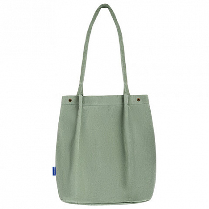 Сумка-шоппер BRAUBERG MOMENTS, вельвет, 35х30 см, мятный, 271908