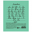 Тетрадь ЗЕЛЁНАЯ обложка 12 л., линия с полями, офсет №2 ЭКОНОМ, "ПИФАГОР", 104985