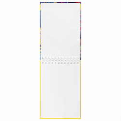 Скетчбук белая бумага 100 г/м2 165х240 мм, 80 л., гребень, твердая обложка, BRAUBERG ART DEBUT, 112985