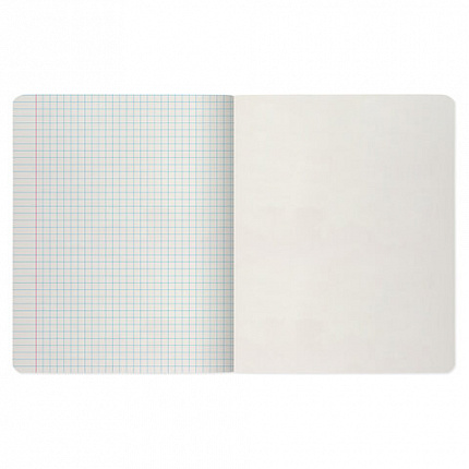 Тетрадь А5 48 л. АЛЬТ скоба, клетка, глянцевый лак, "Пейзажи" (5 видов), 7-48-637