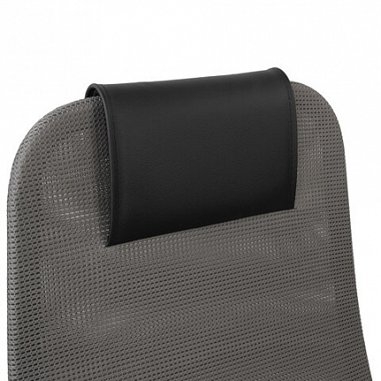 Кресло офисное BRABIX PREMIUM "Ultimate EX-800" хром, плотная двойная сетка Х2, черное/серое, 532912