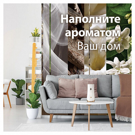Сменный баллон 269 мл, GLADE "Восточные пряности и дерево уд" для автоматических освежителей, 864985