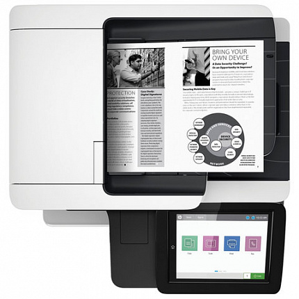 МФУ лазерное HP LaserJet Enterprise M528dn "3 в 1", А4, 42 стр./мин., 150000 стр./мес., ДУПЛЕКС, АПД, сетевая карта, 1PV64A