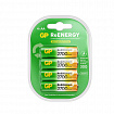 Батарейки аккумуляторные GP ReEnergy Ni-Mh пальчиковые КОМПЛЕКТ 4 шт., АА (HR6), 2600mAh, 270AAHCRGY, 270AAHCRGY-2CRC