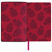 Ежедневник недатированный А5 (138х213 мм), BRAUBERG VISTA, под кожу, гибкий, 136 л., "Pomegranate", 112022