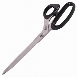 Ножницы портновские ОСТРОВ СОКРОВИЩ "КЛАССИК", 250 мм, черные, блистер, 237453