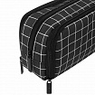 Пенал-органайзер BRAUBERG, 2 откидные планки, полиэстер, 23x9х7 см, "Checkered", 272316