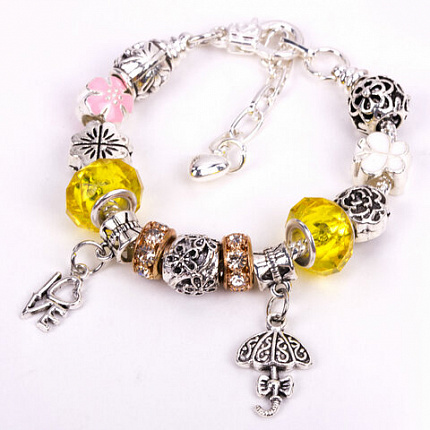 Набор для создания бижутерии и украшений 117 элементов МЕГА НАБОР, бусины, браслеты, подвески, BRAUBERG KIDS, 665293