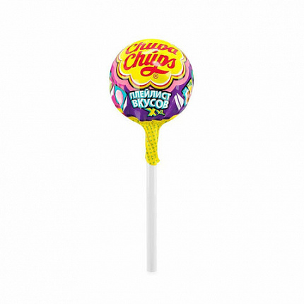 Карамель CHUPA CHUPS (Чупа-Чупс) "XXL Flavors Playlist", ассорти, 29 г, 100215