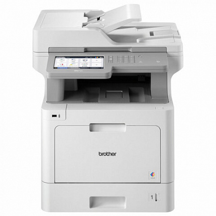МФУ лазерное ЦВЕТНОЕ BROTHER MFC-L9570CDW "4 в 1" А4, 31 стр./мин, 80000 стр./мес, ДУПЛЕКС, Wi-Fi, АПД, сетевая карта
