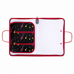 Папка для труда на молнии с ручками ПИФАГОР А4, 1 отделение, пластик, органайзер, "Street Legend", 271473