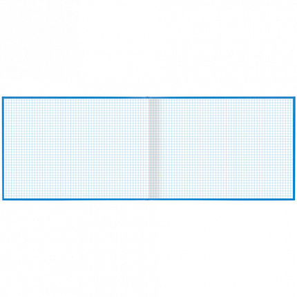 Книга учета 96 л., клетка, твердая, бумвинил, блок офсет, альбомный, А4 (210х295 мм), BRAUBERG, 130074