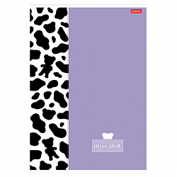 Тетрадь А4 96 л., HATBER, скоба, клетка, матовая ламинация, "Mimimilk" (микс в спайке), 087003, 96Т4лВ1