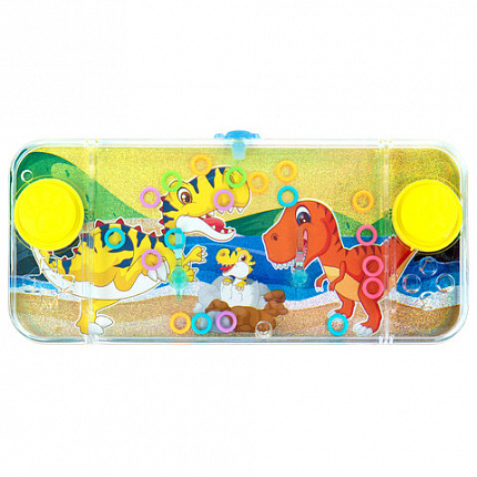 Водная игра ДИНОЗАВРИКИ, 15х7 см, колечки, ассорти, 4 вида, JOLLY JOT (ДЖОЛЛИ ДЖОТ), 665998
