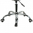 Кресло стул BRABIX "Eames MG-310 CH", хром, пластик белый, ткань серая, 532924