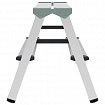 Стремянка алюминиевая двухсторонняя 2х2 ступени, высота площадки 0,43 м, до 150 кг, вес 1,8 кг, НОВАЯ ВЫСОТА, 1120202
