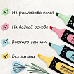 Набор текстовыделителей BRAUBERG 4 шт., АССОРТИ, "EXTRA PASTEL", прорезиненный корпус, линия 1-5 мм, 151756
