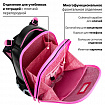Ранец BRAUBERG SHINY, 2 отделения, с брелоком, "Улыбающийся котик", 38х28х14 см, 272040