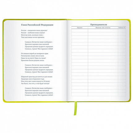 Дневник 1-11 класс 48 л., кожзам (твердая с поролоном), тиснение аппликация, BRAUBERG, "Super Avo", 106205