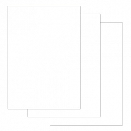 Папка для черчения А4, 210х297 мм, 24 л., 200 г/м2, без рамки, ватман ГОЗНАК КБФ, BRAUBERG, 129255