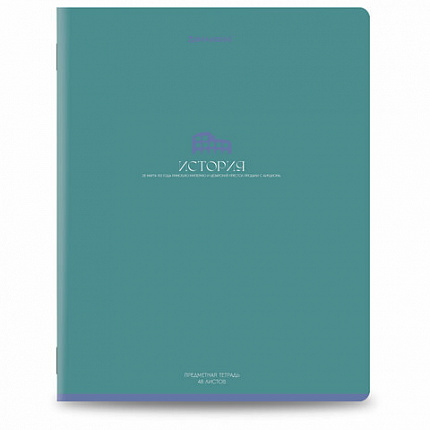 Тетради предметные, КОМПЛЕКТ 13 ПРЕДМЕТОВ, 48 л., матовая ламинация, BRAUBERG "MONOCOLOR", 405175