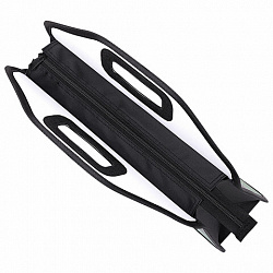 Папка-сумка ЮНЛАНДИЯ, 1 отделение, фетровые ручки, 34х30х11 см, "Fire ball", 273381