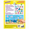 Наклейки обучающие тематические из EVA "Морские обитатели", 20х40 см, многоразовые, ЮНЛАНДИЯ, 663771