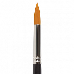 Кисть художественная проф. BRAUBERG ART CLASSIC, синтетика жесткая, круглая, № 8, короткая ручка, 200651